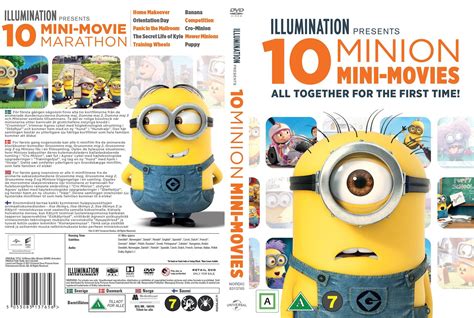 kjop  minion mini movies collection dvd
