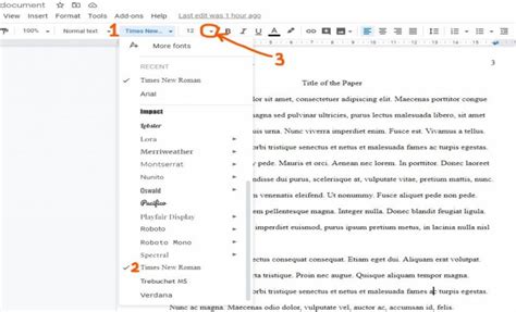 create   format template  google docs  examples wrter