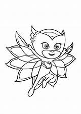 Pj Masks Coloring Pages Color Kids Print Characters sketch template