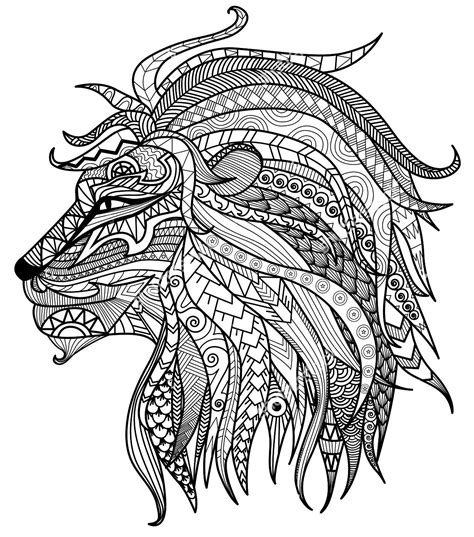 hudyarchuleta  printable lion coloring pages