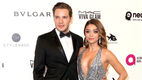 Watch Access Hollywood Interview Sarah Hyland And Dominic Sherwood Split