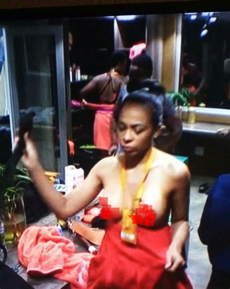 Big Brother Naija Contestant Strips Unclad Nude Photos