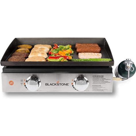 blackstone tabletop griddle  heavy duty flat top griddle grill station  camping