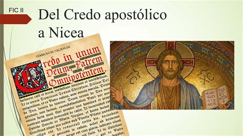 del credo apostólico al niceno constantinopolitano youtube