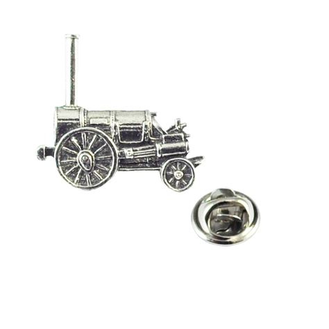 stephenson s rocket steam train pewter lapel pin badge