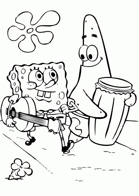 nickelodeon printable coloring pages