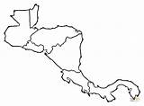 Centroamerica Imprimir América Paises Centroamérica Continente Visita Supercoloring sketch template