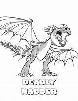 Coloring Dragon Train Pages Nadder Deadly Stormfly Base Toothless Hookfang Baby Colouring Color Printable Print Kids Getcolorings Coloringbay Deviantart Library sketch template