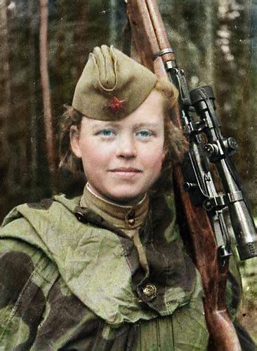 10 Of The Deadliest Russian Female Snipers Of World War Ii