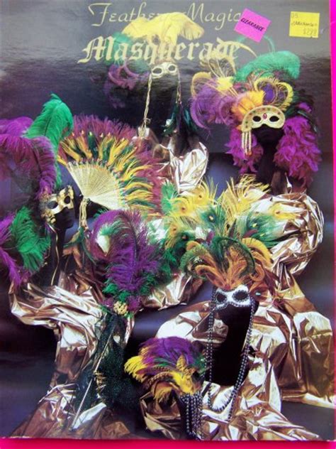 masquerade ball feather masks pattern mardi gras party