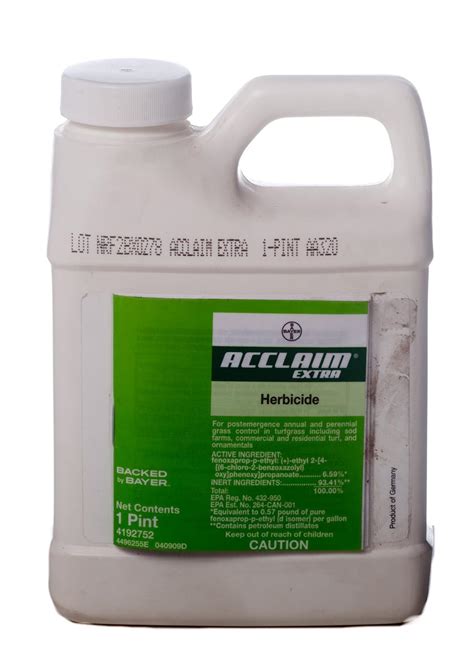 amazoncom bayer acclaim extra selective grass herbicide industrial scientific