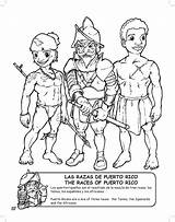 Puerto Rico Coloring Pages Rican Book Learning Activity Color Behance Sheets Printable Useful sketch template