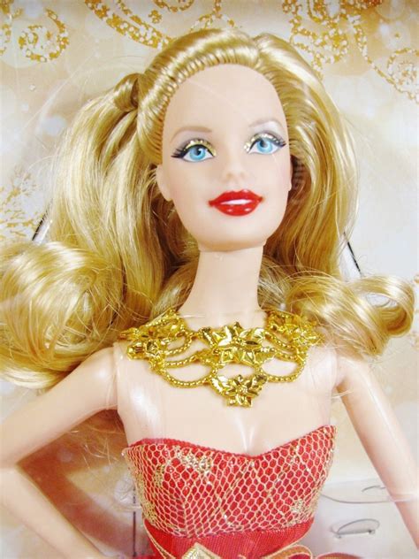 Nrfb 2014 Holiday Christmas Blonde Barbie Doll Collector