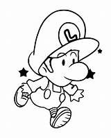 Luigi Coloring Baby Pages Mario Bowser Peach Yoshi Printable Print Monkey Color Getcolorings Spider Super Getdrawings Drawing Jump Learn Colorings sketch template