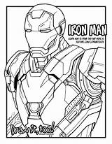 Iron Man Mark Captain 46 America War Civil Drawing Ironman Tutorial Coloring Draw Too Getdrawings sketch template