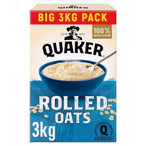 quaker rolled oats  wholegrain xkg