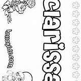 Coloring Hellokids Clarissa Pages sketch template