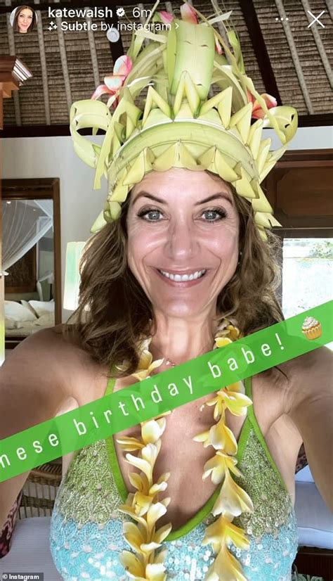 fans left stunned over kate walsh s age as she poses in a plunging top