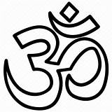 Om Symbol Hindu Religion Divinity Icon Coloring Ancient Indian Pages Emblem Nom Getdrawings Iconfinder sketch template