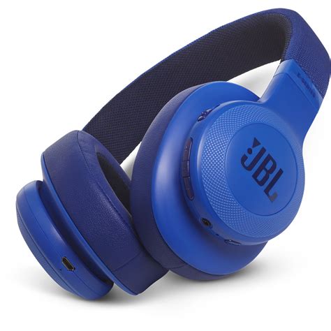 jbl ebt bluetooth  ear headphones blue jblebtbluam bh