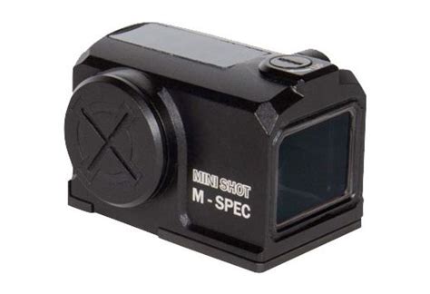 sightmark mini shot  spec  solar reflex sight rmr ftprnt