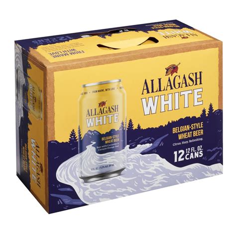allagash white  pack cans colonial spirits