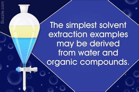solvent extraction     important science struck