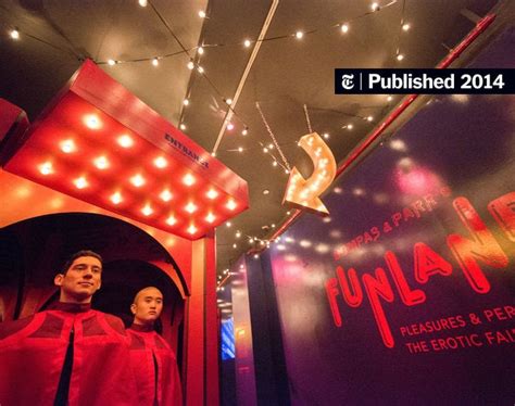 ‘funland at museum of sex imitates a carnival visit the new york times