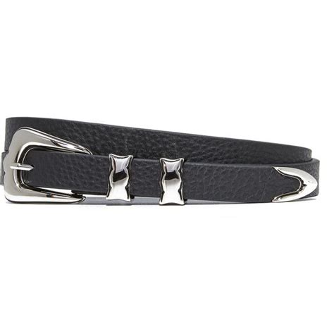 belt lennie belt    polyvore featuring accessories belts thin leather