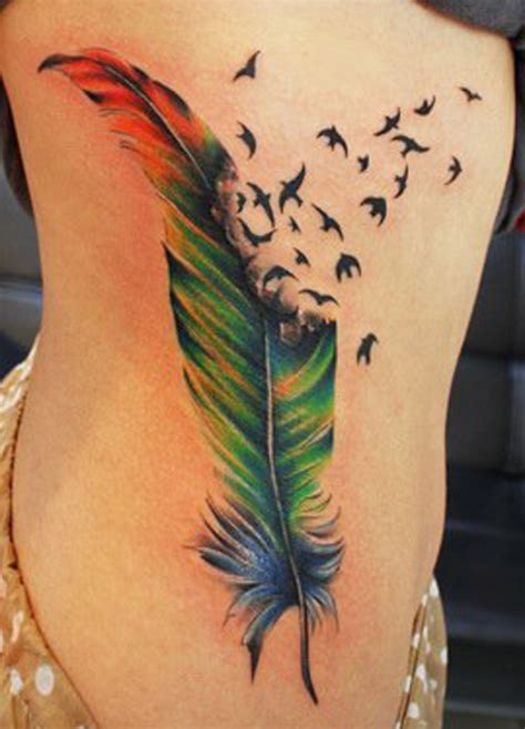 40 Inspiring Feather Tattoos To Show Off Your Creative Spirit