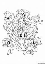 Raskraski Mlp Mane ポニー リトル Poni Ausmalen Ausmalbild マイ Raskraska 無料 塗り絵 Rusalki Raspechatat Fluttershy Sirena Frozen Ponis раскраска Ausdrucken sketch template