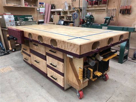 extreme torsion box assembly table  outfeedworkbench