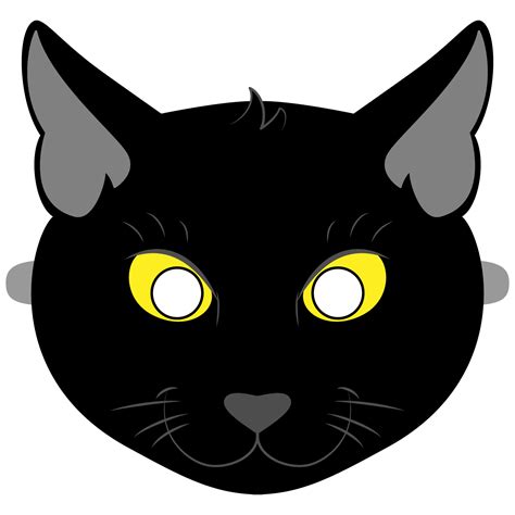 cat face printable