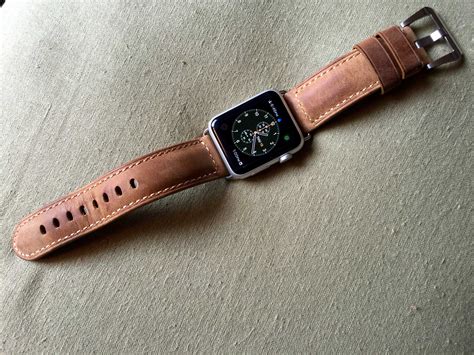 review nomad leather strap  apple