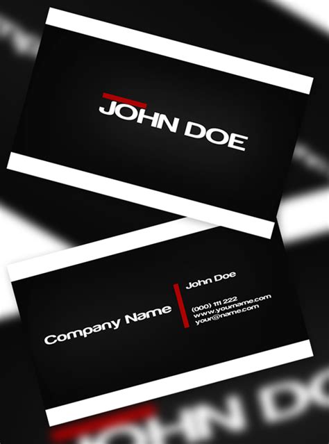 business card template  design work