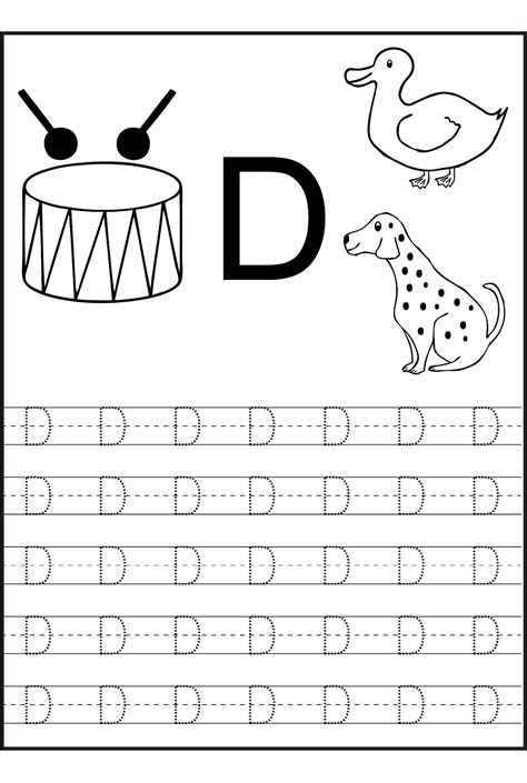 trace letter  worksheets activity shelter