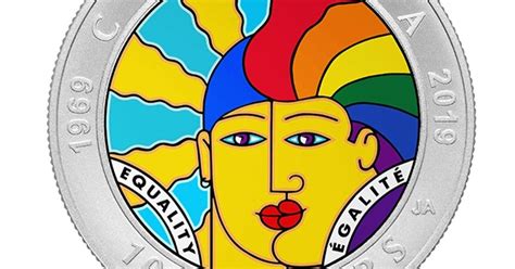 New Canadian Coin Marking 50 Years Of Lgbt Rights Progress