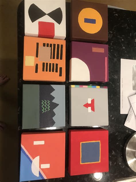 Gf Painted My Favorite Yee Albums In Minimalist Style Kanye