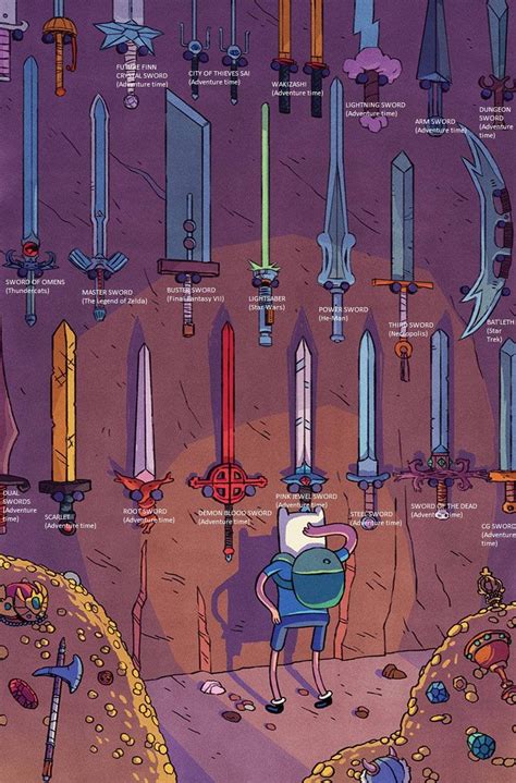 Adventure Time Swords R Damnthatsinteresting