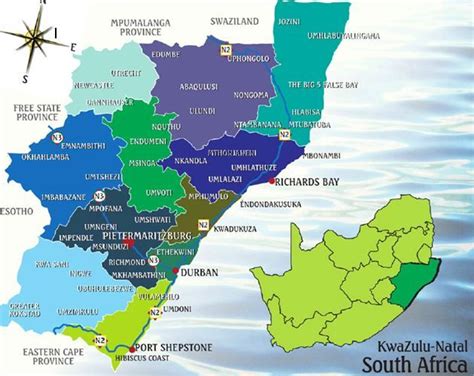 kzn municipalities map kzn top business pinterest kwazulu natal