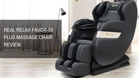 Real Relax Favor 03 Plus Massage Chair Review Masseuse Talk