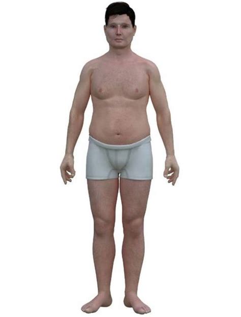 here s what the average american male looks like without his clothes on