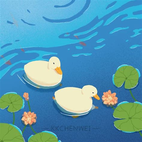 kk  twitter   cute drawings duck art mini canvas art