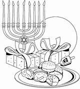 Hanukkah Happy Menorah Bestcoloringpagesforkids Printables Coloringkids Coloringfolder sketch template