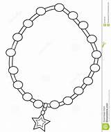 Necklace Coloring Pearl Getcolorings Color Printable sketch template