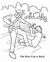 Coloring Pages Law Enforcement Getcolorings Printable sketch template