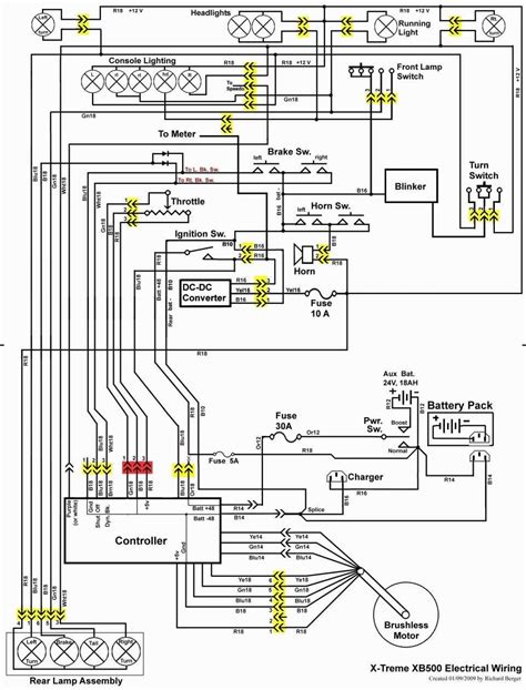 volt electric scooter wiring diagram owners manual