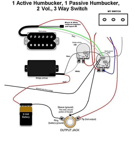 emg wiring diagram emg wiring diagram diy electronics projects