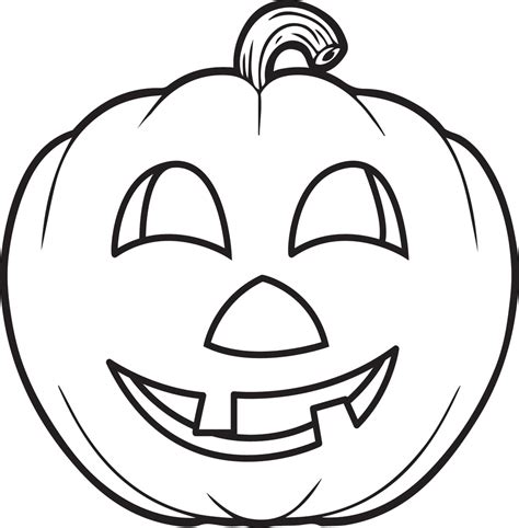 printable pumpkin coloring page  kids  supplyme