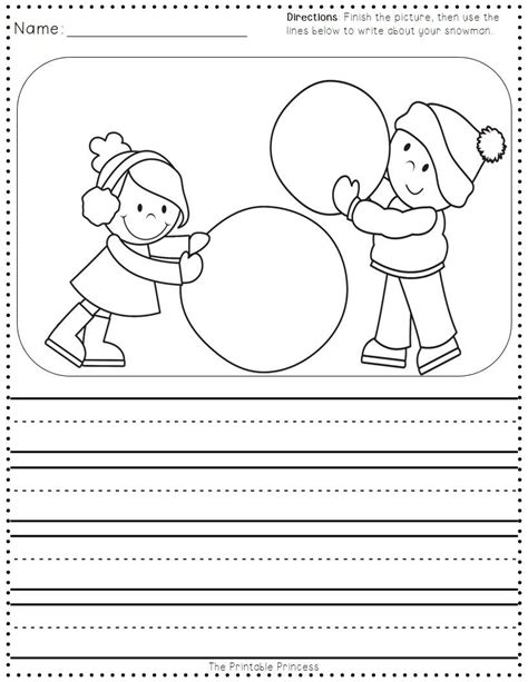 winter worksheets  preschoolers workssheet list